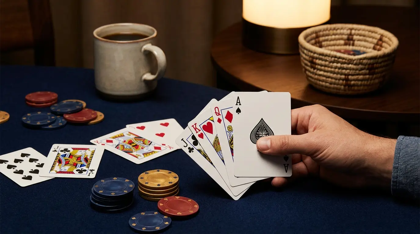 Cartas de blackjack con elementos culturales colombianos